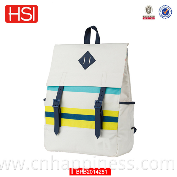 2020 new design fancy style Multi function canvas drawstring travel backpack for children